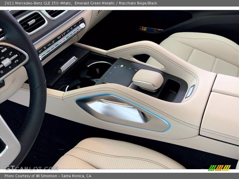 Emerald Green Metallic / Macchiato Beige/Black 2021 Mercedes-Benz GLE 350 4Matic