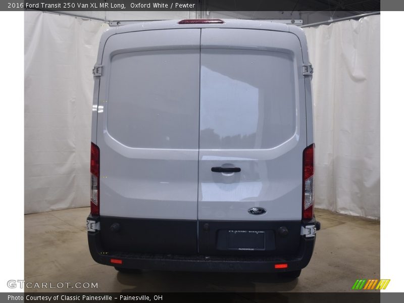 Oxford White / Pewter 2016 Ford Transit 250 Van XL MR Long