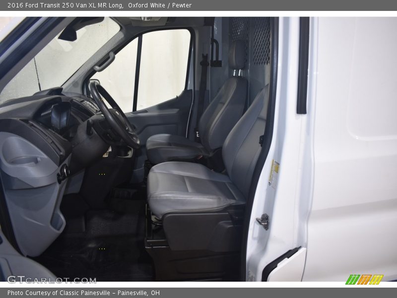 Oxford White / Pewter 2016 Ford Transit 250 Van XL MR Long