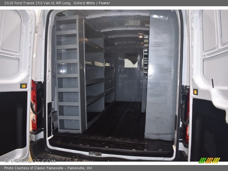 Oxford White / Pewter 2016 Ford Transit 250 Van XL MR Long