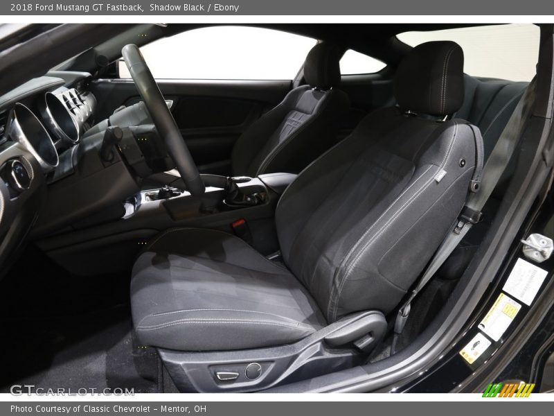 Shadow Black / Ebony 2018 Ford Mustang GT Fastback