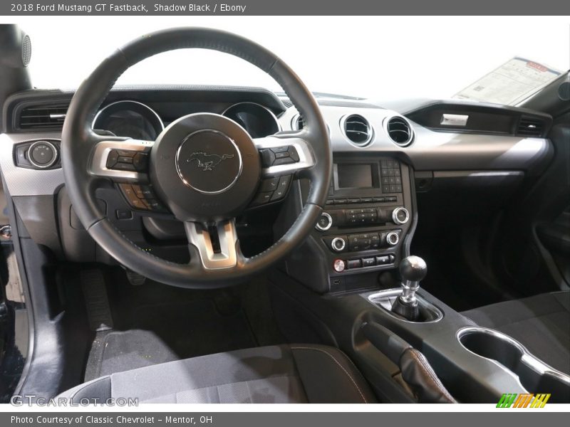 Shadow Black / Ebony 2018 Ford Mustang GT Fastback