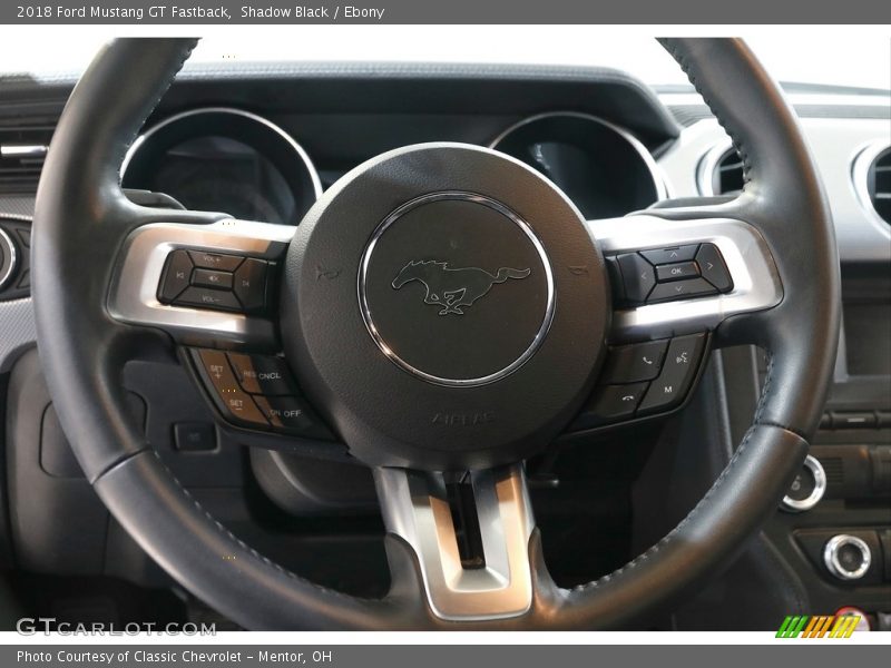 Shadow Black / Ebony 2018 Ford Mustang GT Fastback
