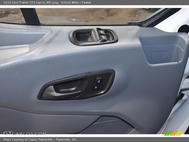 Oxford White / Pewter 2016 Ford Transit 250 Van XL MR Long