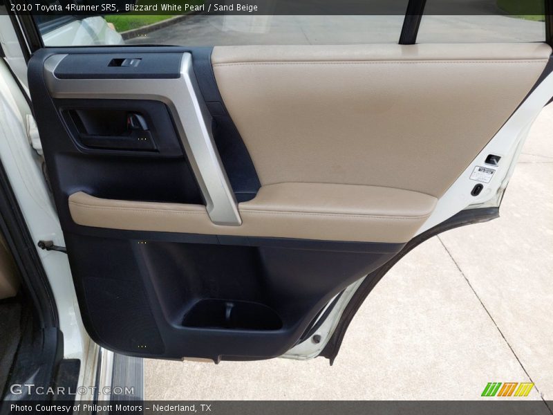 Blizzard White Pearl / Sand Beige 2010 Toyota 4Runner SR5