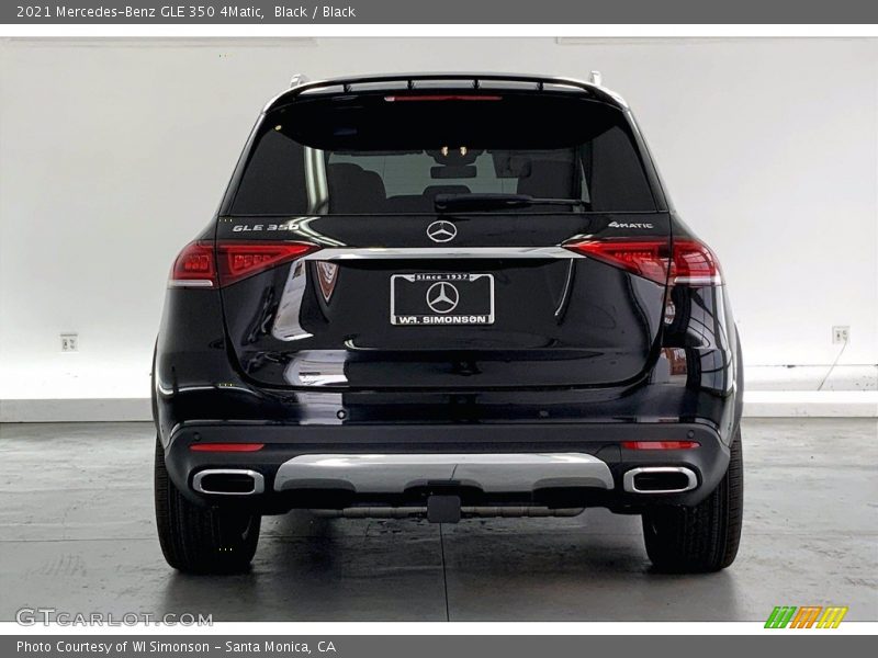 Black / Black 2021 Mercedes-Benz GLE 350 4Matic