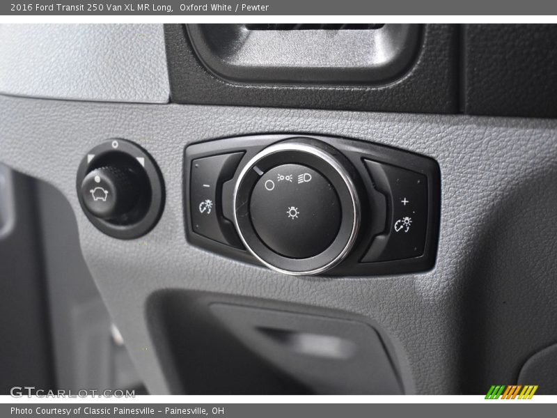 Oxford White / Pewter 2016 Ford Transit 250 Van XL MR Long