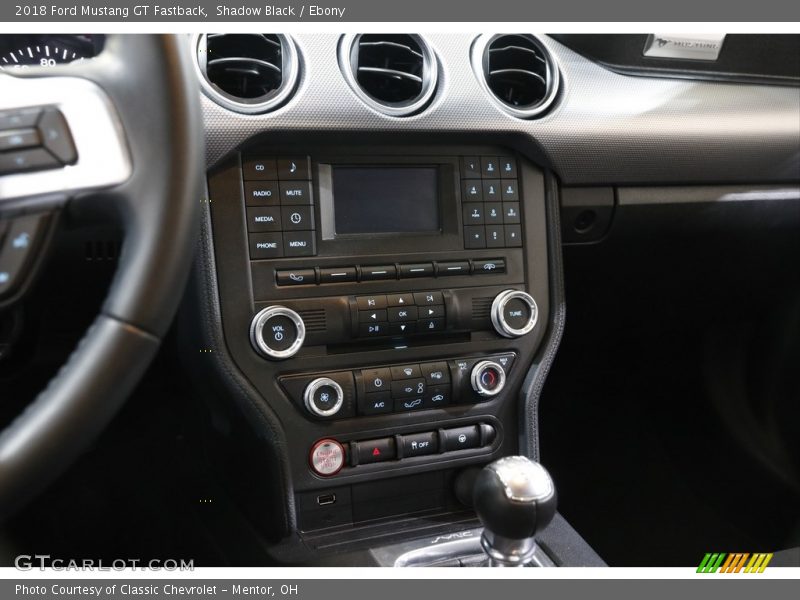 Shadow Black / Ebony 2018 Ford Mustang GT Fastback