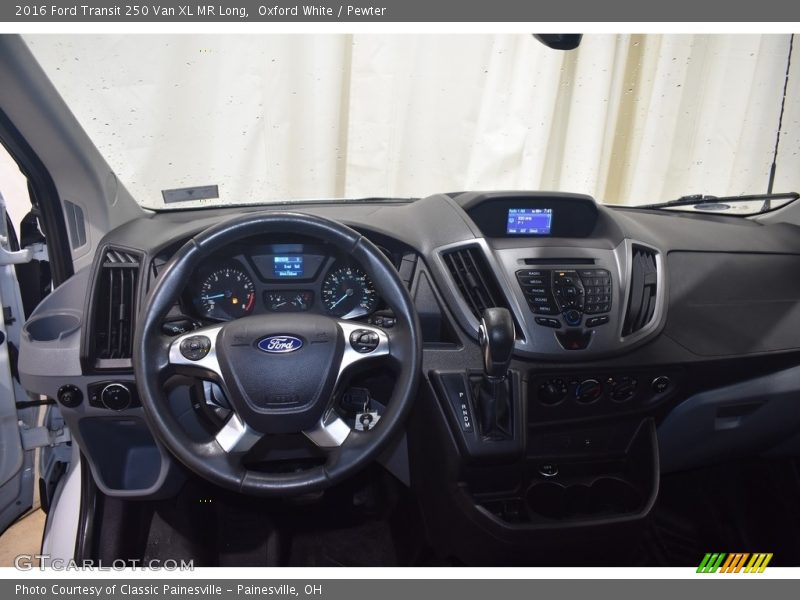 Oxford White / Pewter 2016 Ford Transit 250 Van XL MR Long