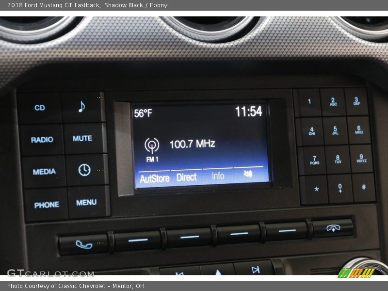 Shadow Black / Ebony 2018 Ford Mustang GT Fastback