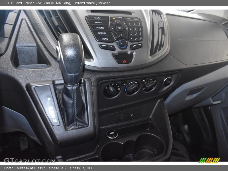 Oxford White / Pewter 2016 Ford Transit 250 Van XL MR Long