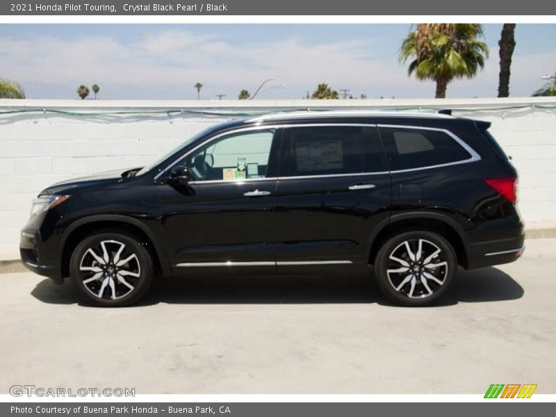 Crystal Black Pearl / Black 2021 Honda Pilot Touring