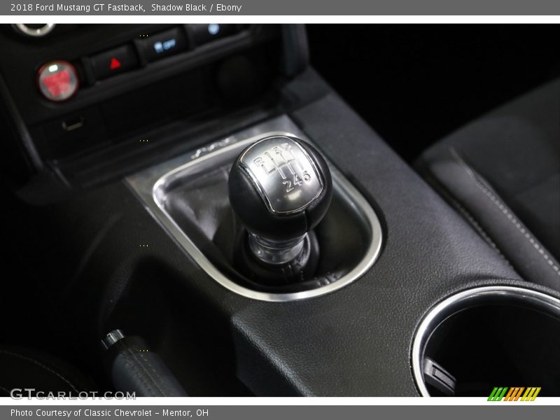 Shadow Black / Ebony 2018 Ford Mustang GT Fastback