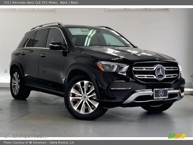 Black / Black 2021 Mercedes-Benz GLE 350 4Matic