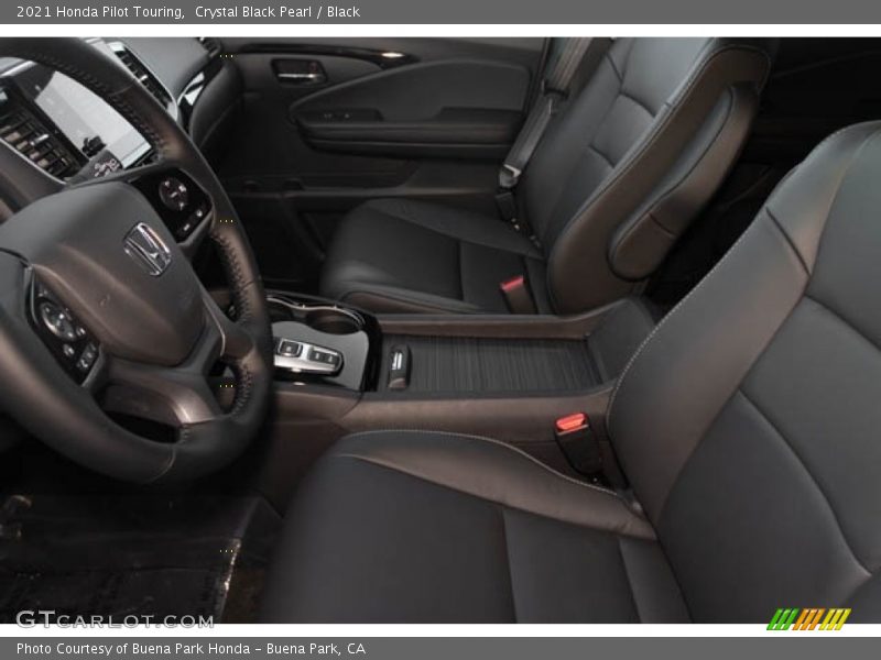 Crystal Black Pearl / Black 2021 Honda Pilot Touring