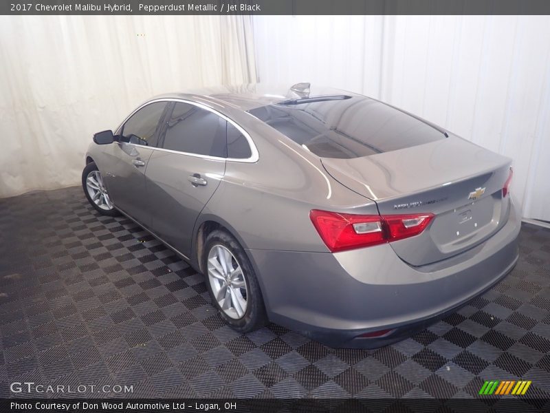 Pepperdust Metallic / Jet Black 2017 Chevrolet Malibu Hybrid