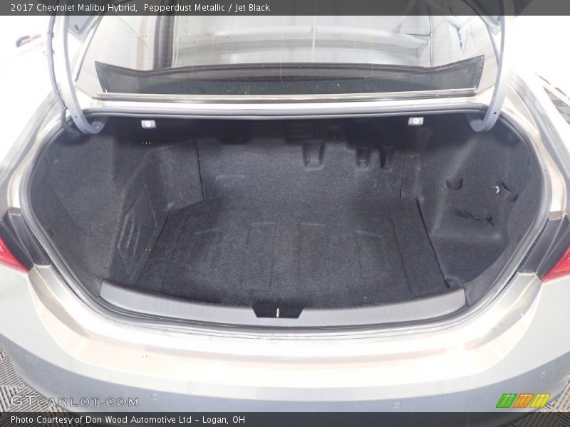 Pepperdust Metallic / Jet Black 2017 Chevrolet Malibu Hybrid