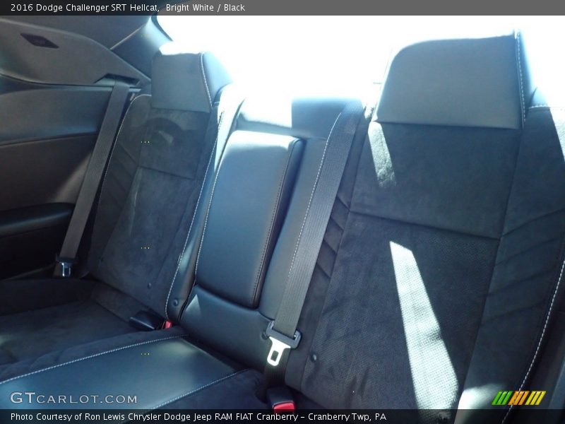 Bright White / Black 2016 Dodge Challenger SRT Hellcat