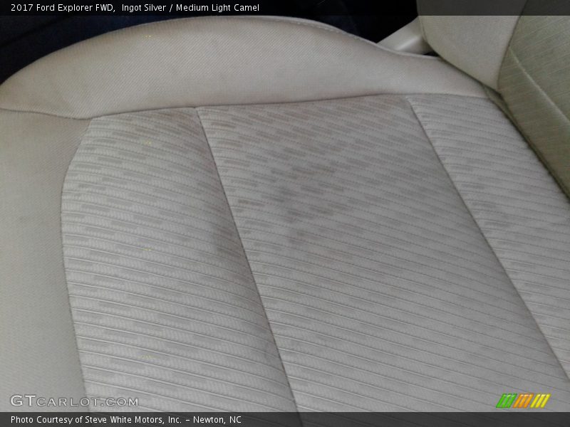 Ingot Silver / Medium Light Camel 2017 Ford Explorer FWD