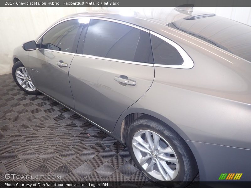 Pepperdust Metallic / Jet Black 2017 Chevrolet Malibu Hybrid