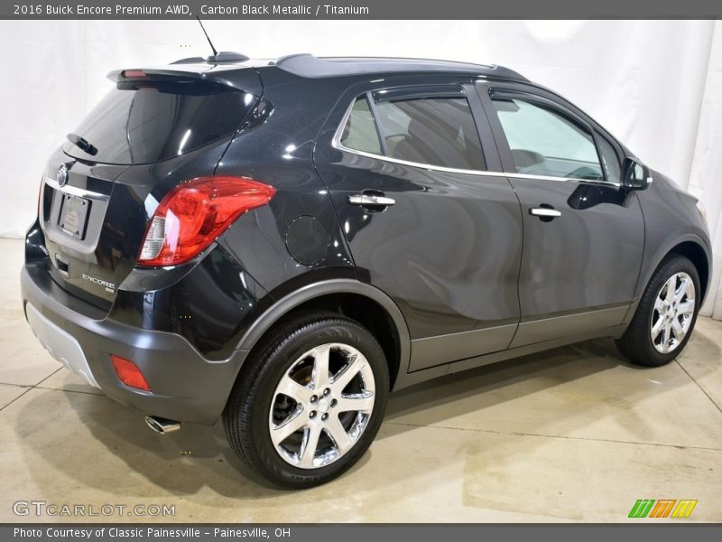 Carbon Black Metallic / Titanium 2016 Buick Encore Premium AWD