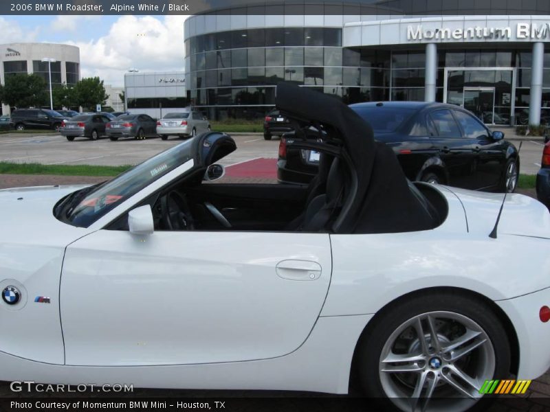 Alpine White / Black 2006 BMW M Roadster