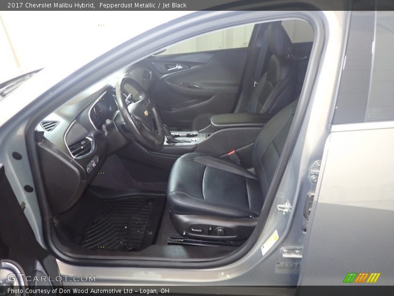 Pepperdust Metallic / Jet Black 2017 Chevrolet Malibu Hybrid