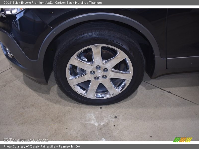 Carbon Black Metallic / Titanium 2016 Buick Encore Premium AWD
