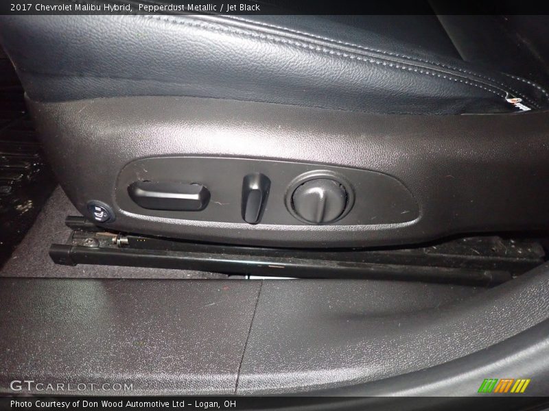 Pepperdust Metallic / Jet Black 2017 Chevrolet Malibu Hybrid