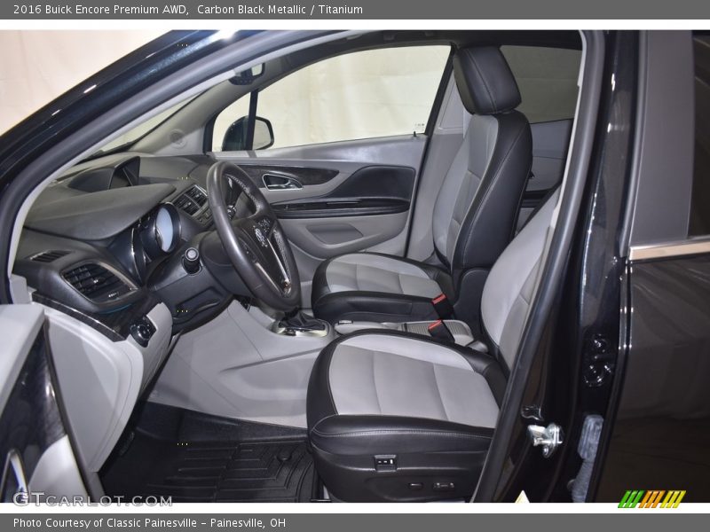 Carbon Black Metallic / Titanium 2016 Buick Encore Premium AWD