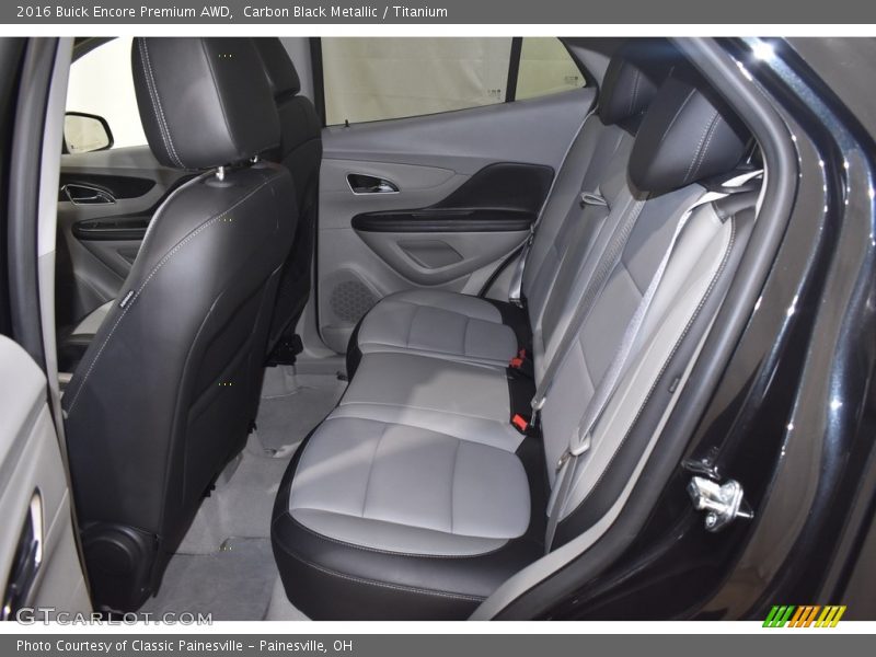 Carbon Black Metallic / Titanium 2016 Buick Encore Premium AWD