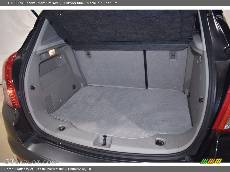 Carbon Black Metallic / Titanium 2016 Buick Encore Premium AWD