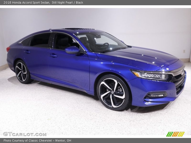 Front 3/4 View of 2018 Accord Sport Sedan
