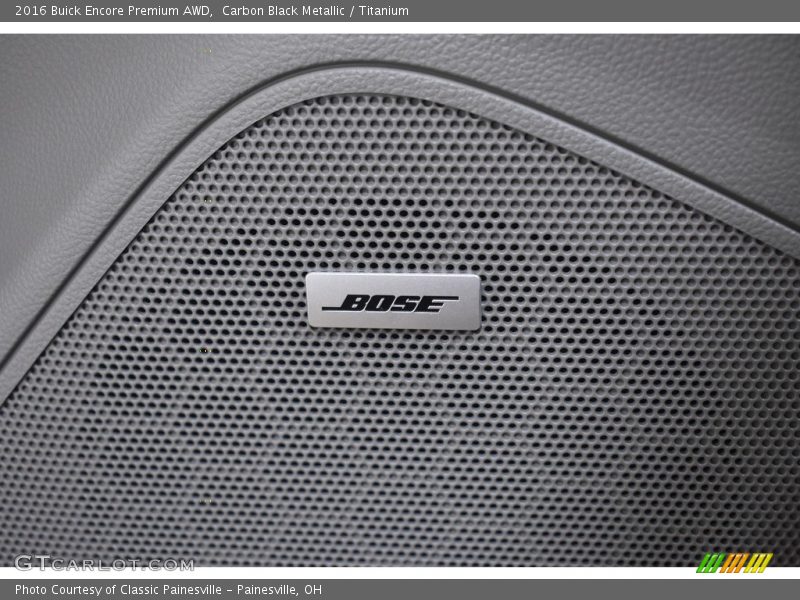 Carbon Black Metallic / Titanium 2016 Buick Encore Premium AWD