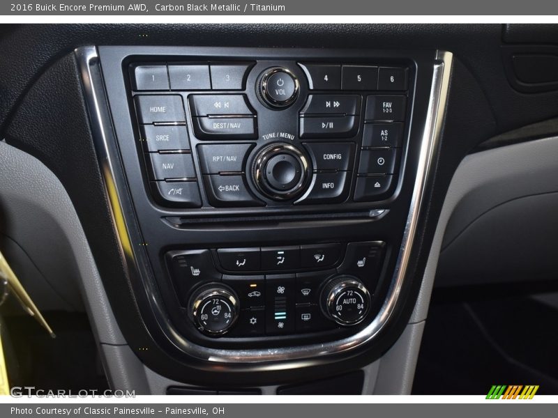 Carbon Black Metallic / Titanium 2016 Buick Encore Premium AWD