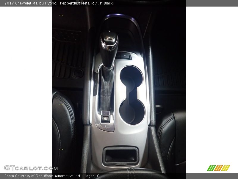 Pepperdust Metallic / Jet Black 2017 Chevrolet Malibu Hybrid