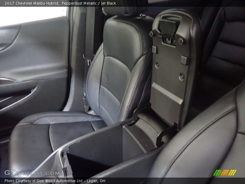 Pepperdust Metallic / Jet Black 2017 Chevrolet Malibu Hybrid