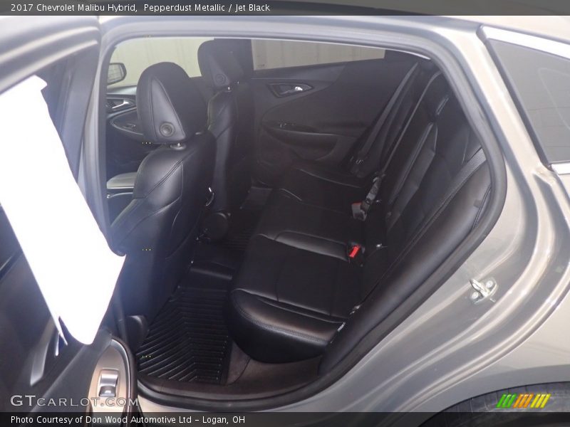 Pepperdust Metallic / Jet Black 2017 Chevrolet Malibu Hybrid