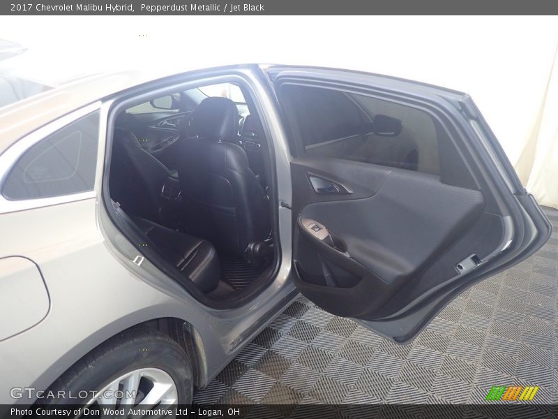 Pepperdust Metallic / Jet Black 2017 Chevrolet Malibu Hybrid