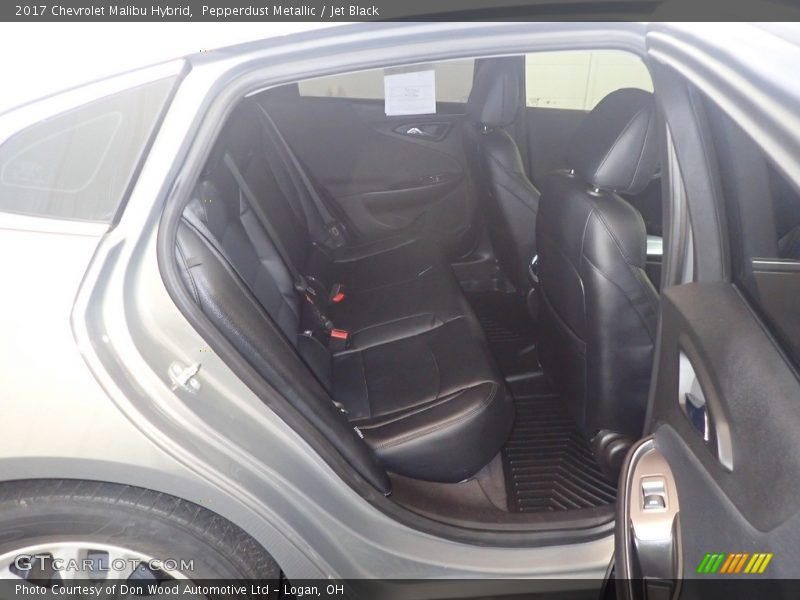 Pepperdust Metallic / Jet Black 2017 Chevrolet Malibu Hybrid