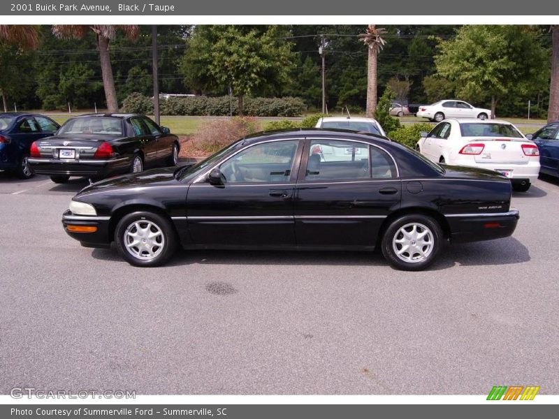 Black / Taupe 2001 Buick Park Avenue
