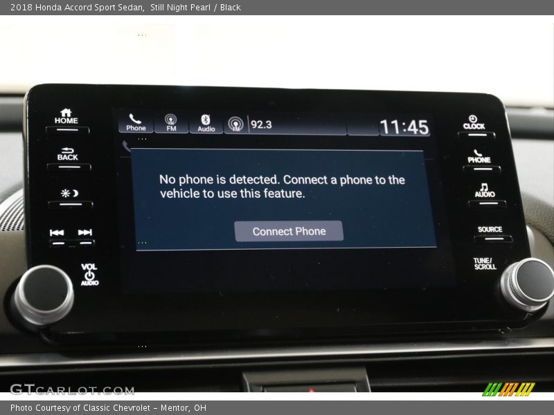 Still Night Pearl / Black 2018 Honda Accord Sport Sedan