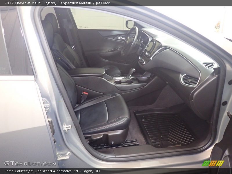 Pepperdust Metallic / Jet Black 2017 Chevrolet Malibu Hybrid