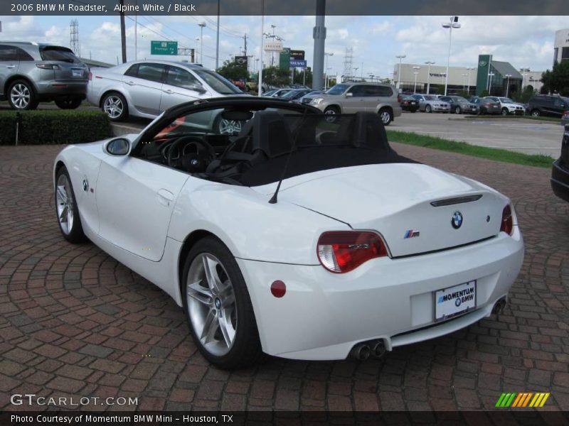Alpine White / Black 2006 BMW M Roadster