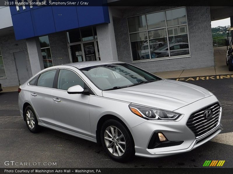 Symphony Silver / Gray 2018 Hyundai Sonata SE