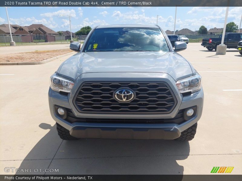 Cement / TRD Cement/Black 2020 Toyota Tacoma TRD Off Road Double Cab 4x4