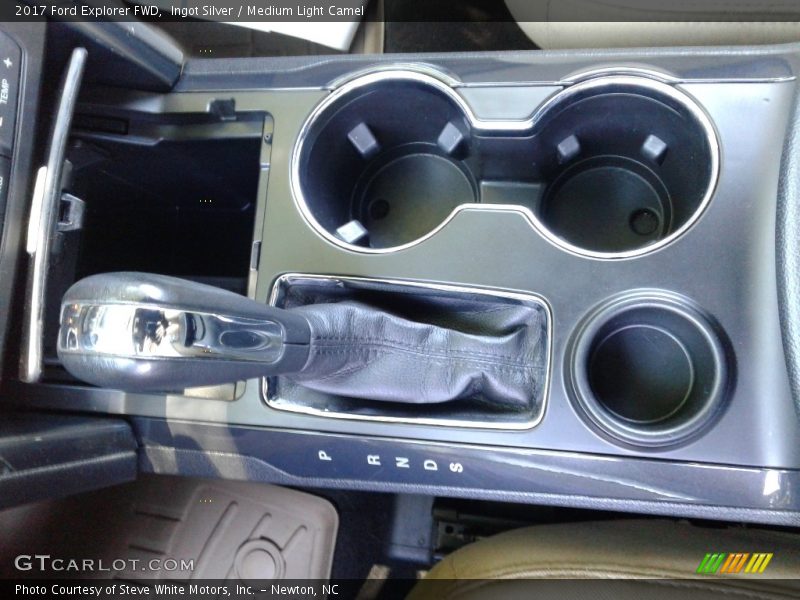 Ingot Silver / Medium Light Camel 2017 Ford Explorer FWD