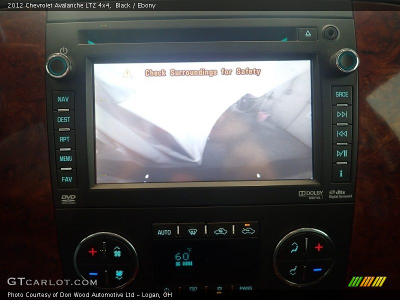 Black / Ebony 2012 Chevrolet Avalanche LTZ 4x4