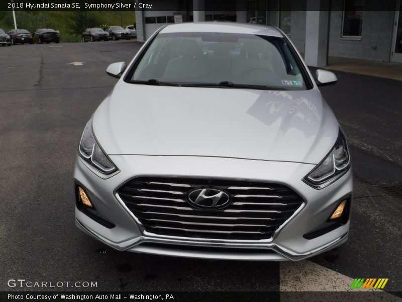 Symphony Silver / Gray 2018 Hyundai Sonata SE