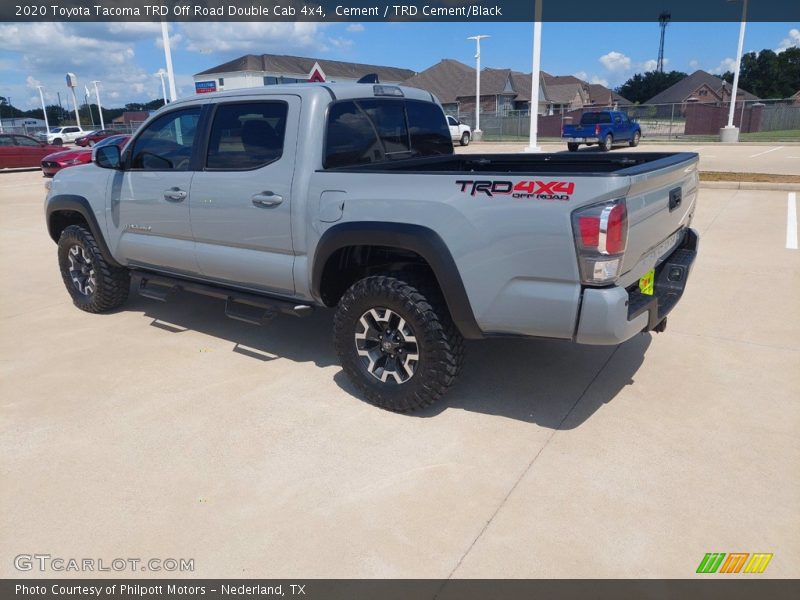 Cement / TRD Cement/Black 2020 Toyota Tacoma TRD Off Road Double Cab 4x4
